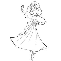 Desenho Esmeralda #182305 para imprimir e colorir