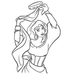 Desenho Esmeralda #182309 para imprimir e colorir