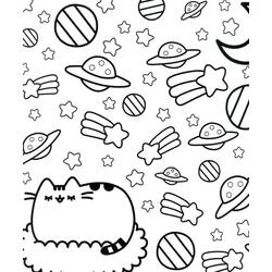 Desenho Pusheen #188451 para imprimir e colorir
