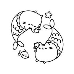 Desenho Pusheen #188478 para imprimir e colorir