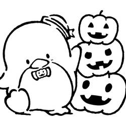 Tuxedo Sam - Desenhos para colorir gratuitos