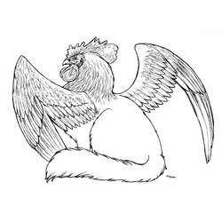 Grifo - Desenhos para colorir gratuitos