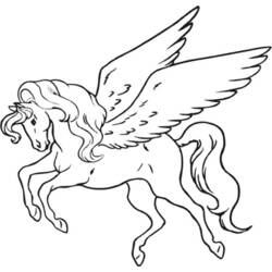 Unicórnio - Desenhos para colorir gratuitos