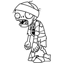 Zumbi - Desenhos para colorir gratuitos