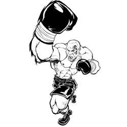 Mike Tyson - Desenhos para colorir gratuitos