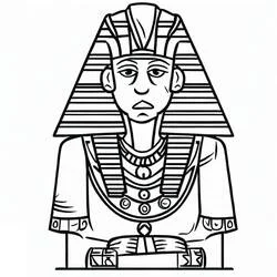 Faraó - Desenhos para colorir gratuitos