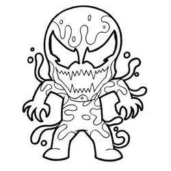 Carnage - Desenhos para colorir gratuitos