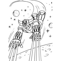 Grendizer - Desenhos para colorir gratuitos