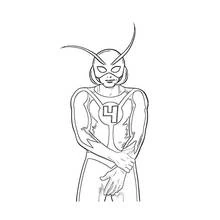 Homem-Formiga - Desenhos para colorir gratuitos