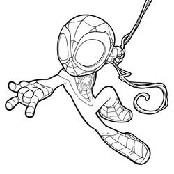 Spidey e His Amazing Friends - Desenhos para colorir gratuitos
