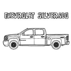 Chevrolet - Desenhos para colorir gratuitos