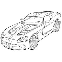 Ferrari - Desenhos para colorir gratuitos