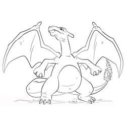 Charizard - Desenhos para colorir gratuitos