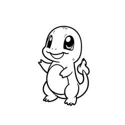 Charmander - Desenhos para colorir gratuitos