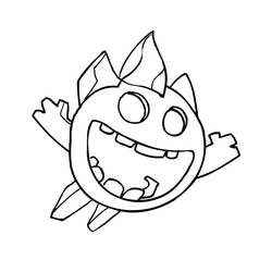 Clash Royale - Desenhos para colorir gratuitos
