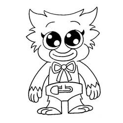 Huggy Wuggy - Desenhos para colorir gratuitos