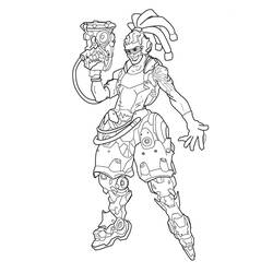 Overwatch - Desenhos para colorir gratuitos
