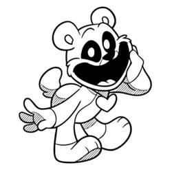 Smiling Critters - Desenhos para colorir gratuitos
