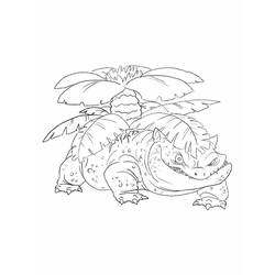 Venusaur - Desenhos para colorir gratuitos