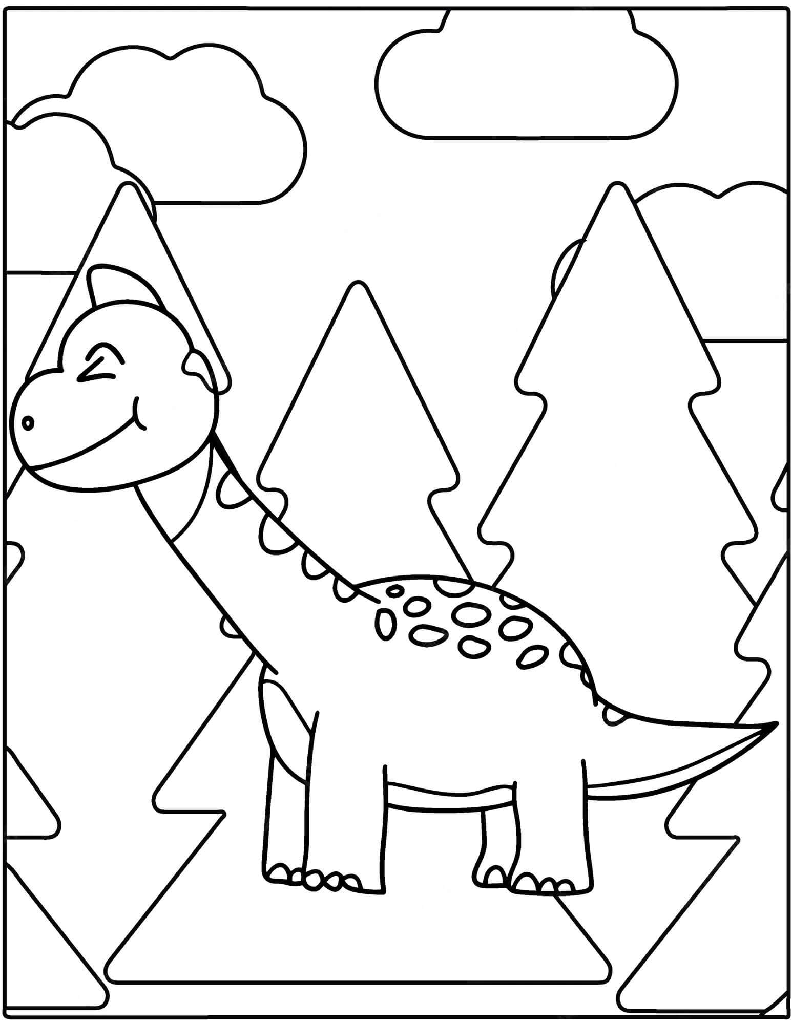 Desenho gratuito Dinossauro #171742 da colecao Animais Pré-históricos para imprimir
