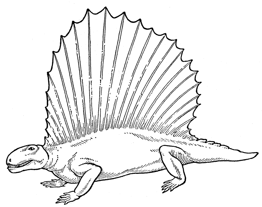 Desenho gratuito Dinossauro #5626 da colecao Animais Pré-históricos para imprimir
