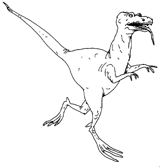 Desenho gratuito Dinossauro #5673 da colecao Animais Pré-históricos para imprimir