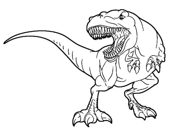 Desenho gratuito T-Rex #180059 da colecao Animais Pré-históricos para imprimir Desenho gratuito T-Rex #180059 da colecao Animais Pré-históricos para imprimir