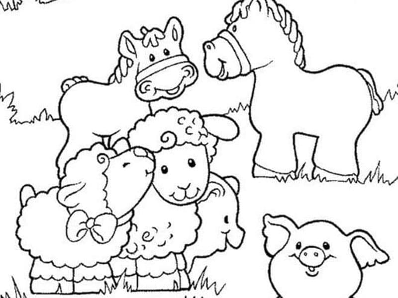 Desenho gratuito Animais da Fazenda #198105 da colecao Animais para imprimir