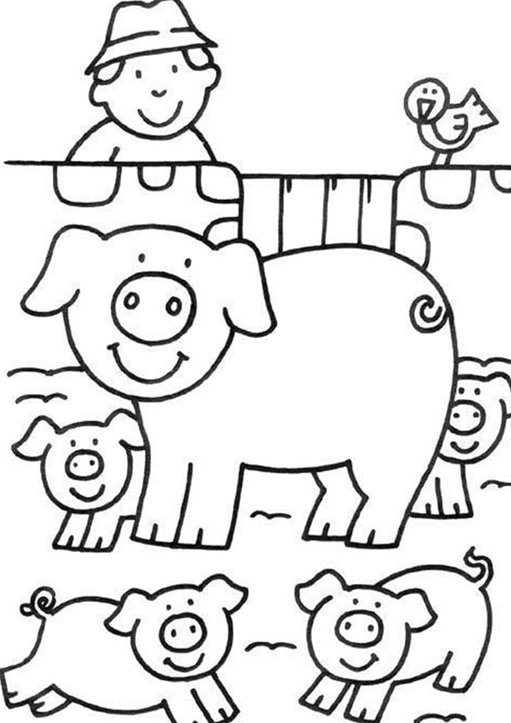 Desenho gratuito Animais da Fazenda #198120 da colecao Animais para imprimir