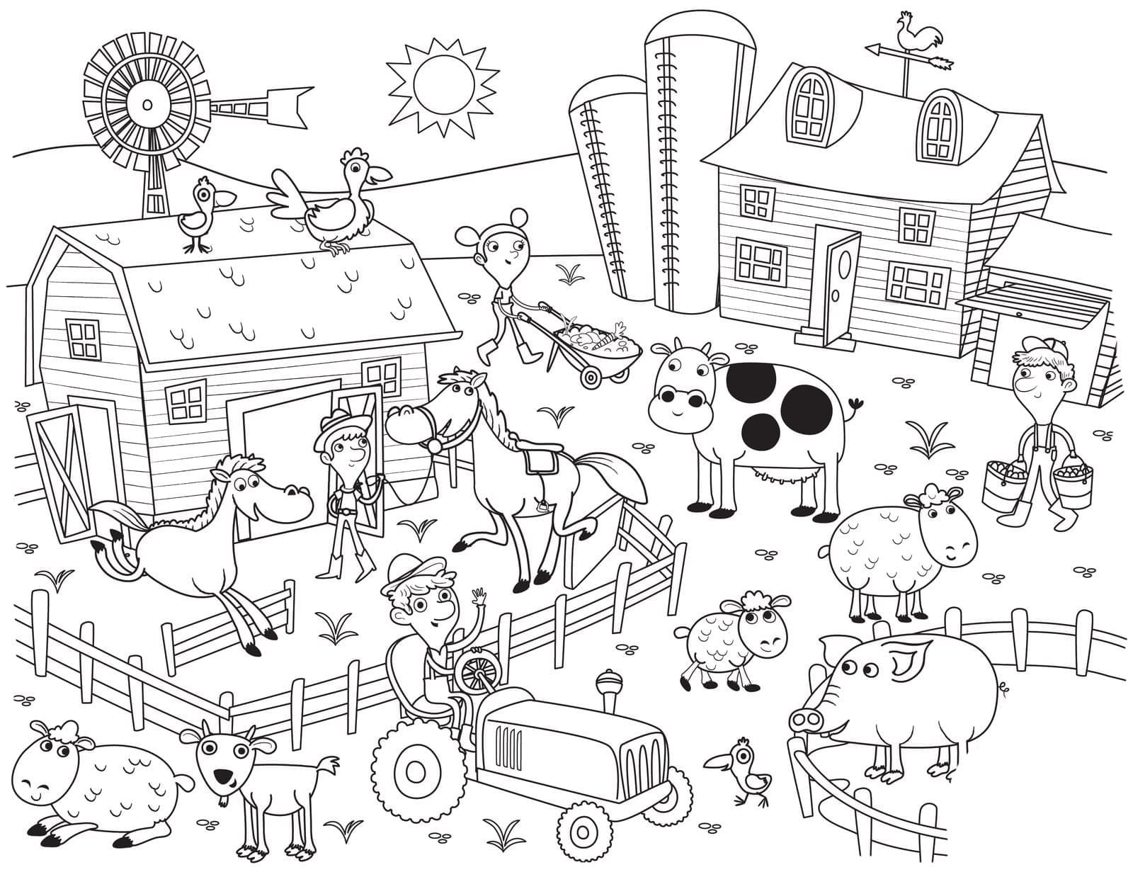 Desenho gratuito Animais da Fazenda #198124 da colecao Animais para imprimir Desenho gratuito Animais da Fazenda #198124 da colecao Animais para imprimir