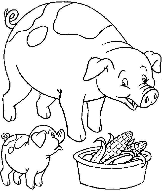 Desenho gratuito Animais da Fazenda #21413 da colecao Animais para imprimir