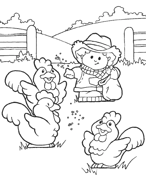 Desenho gratuito Animais da Fazenda #21450 da colecao Animais para imprimir