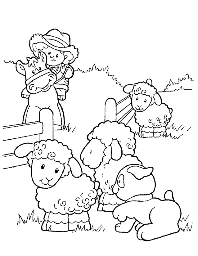 Página para colorir: Animais de fazenda (animais) #21414 - Páginas para Colorir Imprimíveis Gratuitamente