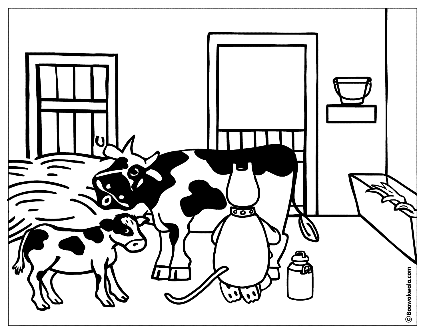 Página para colorir: Animais de fazenda (animais) #21457 - Páginas para Colorir Imprimíveis Gratuitamente