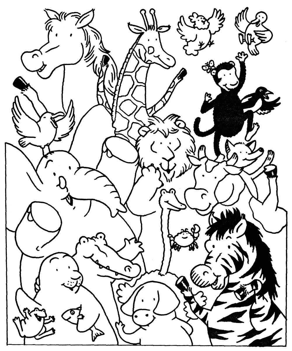 Página para colorir: Animais de fazenda (animais) #21631 - Páginas para Colorir Imprimíveis Gratuitamente