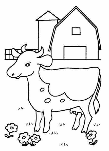 Página para colorir: Animais de fazenda (animais) #21636 - Páginas para Colorir Imprimíveis Gratuitamente
