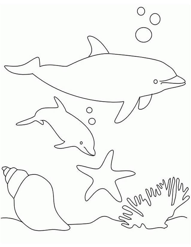 Página para colorir: animais marinhos (animais) #22018 - Páginas para Colorir Imprimíveis Gratuitamente