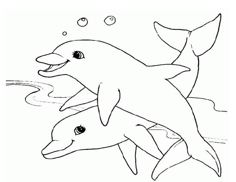 Página para colorir: animais marinhos (animais) #22185 - Páginas para Colorir Imprimíveis Gratuitamente