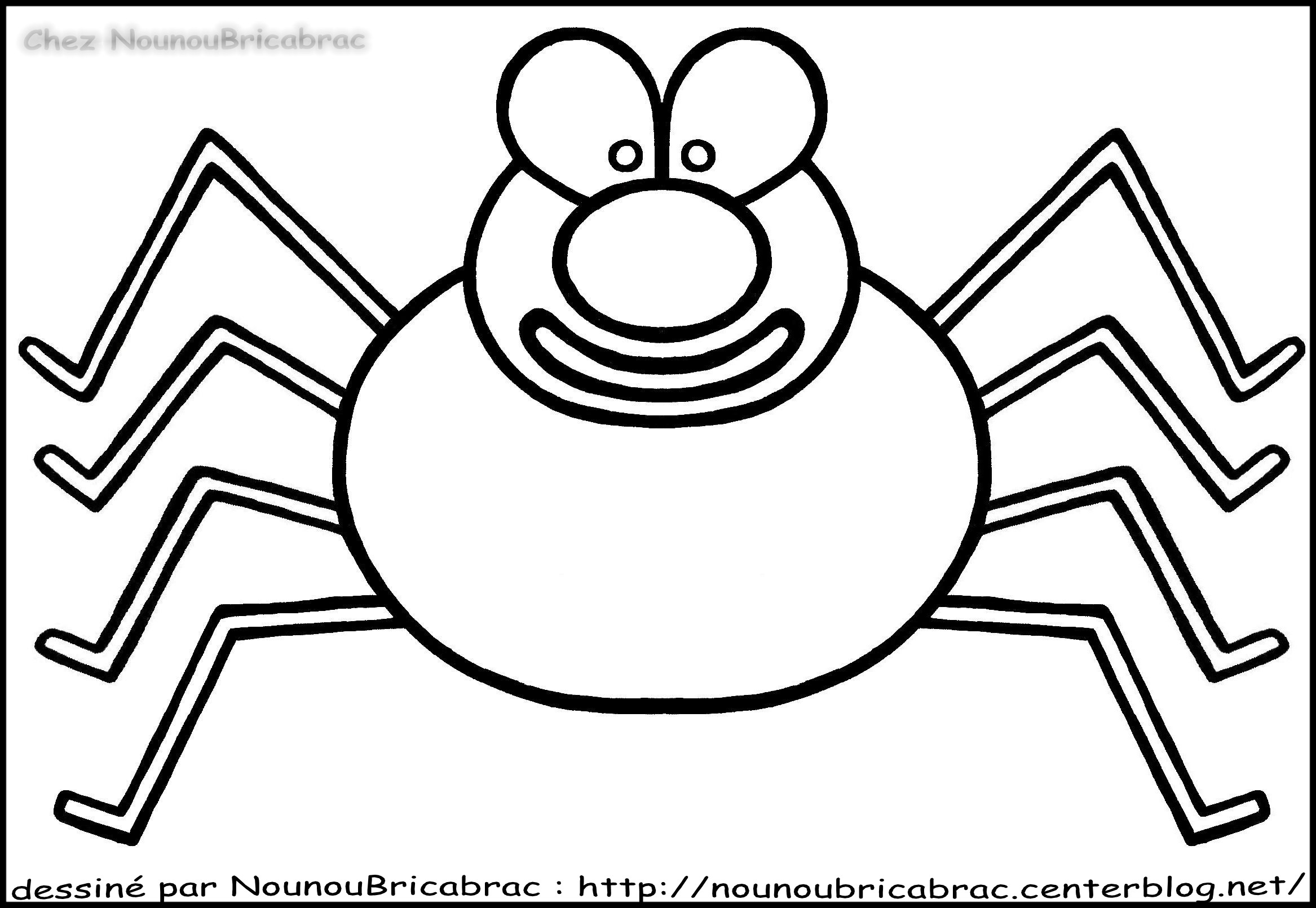 Página para colorir: Aranha (animais) #592 - Páginas para Colorir Imprimíveis Gratuitamente