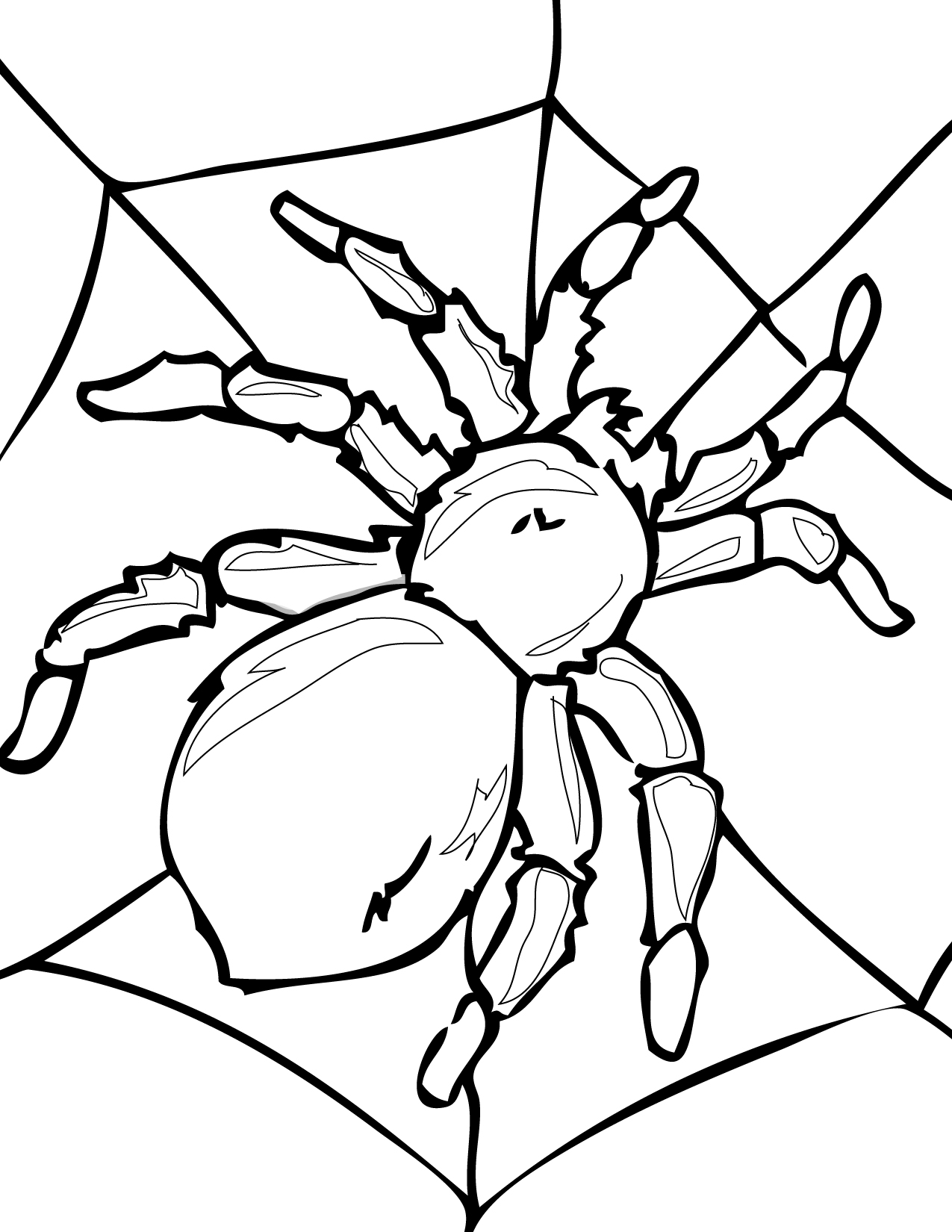 Página para colorir: Aranha (animais) #595 - Páginas para Colorir Imprimíveis Gratuitamente