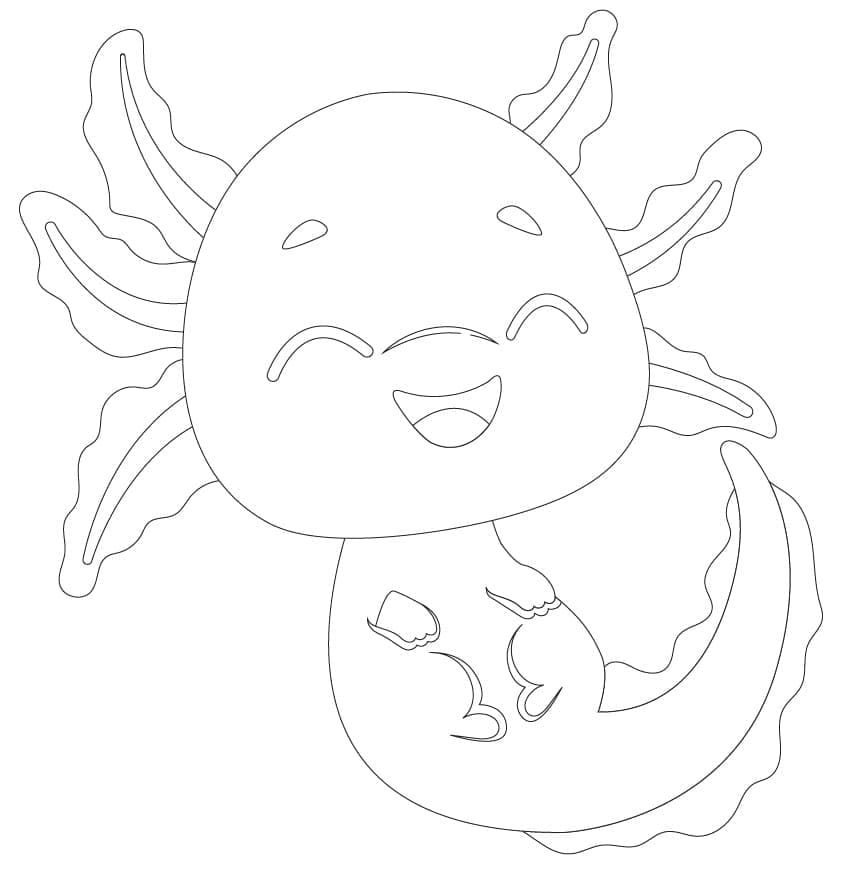 Desenho gratuito Axolote #184579 da colecao Animais para imprimir Desenho gratuito Axolote #184579 da colecao Animais para imprimir