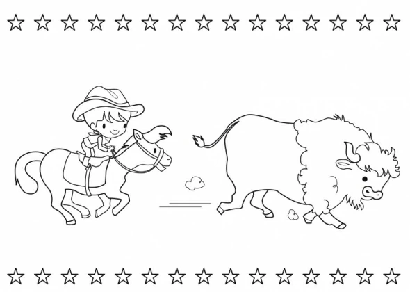 Desenho gratuito Bisão #1220 da colecao Animais para imprimir