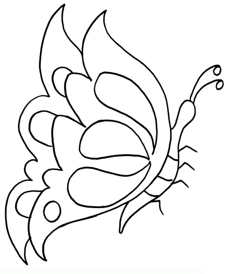 Desenho gratuito Borboleta #175117 da colecao Animais para imprimir
