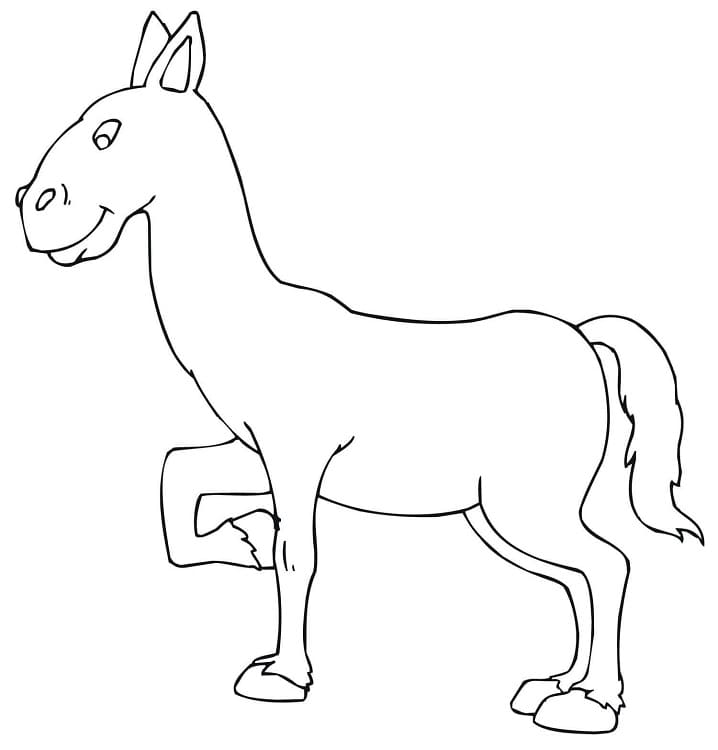 Desenho gratuito Burro #197882 da colecao Animais para imprimir