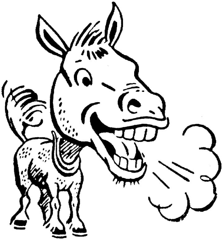 Desenho gratuito Burro #197893 da colecao Animais para imprimir