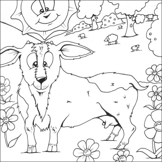 Página para colorir: Cabra (animais) #2548 - Páginas para Colorir Imprimíveis Gratuitamente