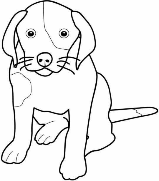 Página para colorir: Cachorro (animais) #3 - Páginas para Colorir Imprimíveis Gratuitamente