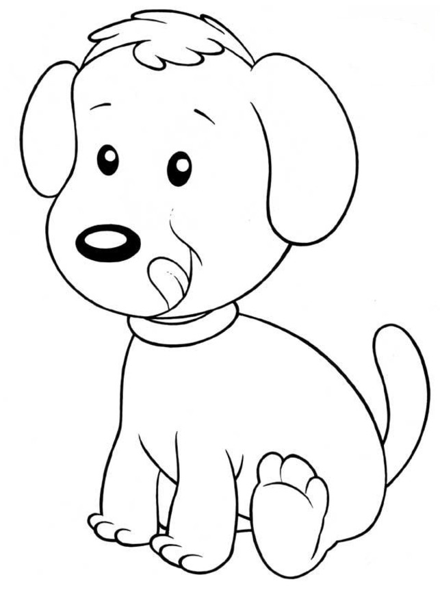 Página para colorir: Cachorro (animais) #3097 - Páginas para Colorir Imprimíveis Gratuitamente