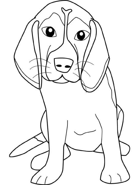 Página para colorir: Cachorro (animais) #3105 - Páginas para Colorir Imprimíveis Gratuitamente