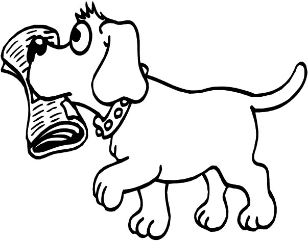 Página para colorir: Cachorro (animais) #3114 - Páginas para Colorir Imprimíveis Gratuitamente